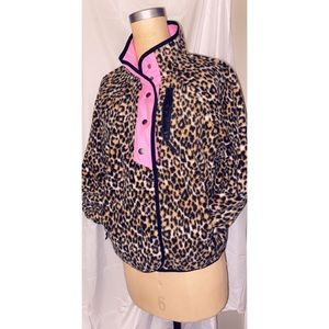 American Eagle Leopard Womens Jacket